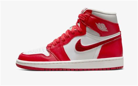 jordan 1 rood wit